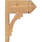 Ekena Millwork Merced Arts & Crafts Smooth Outlooker, Western Red Cedar, 7 1/2"W x 14"D x 18"H OUT08X14X18MRC03SWR - alternate 2